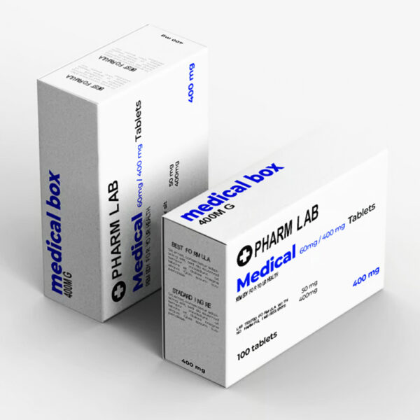 Custom medicine packaging boxes designed by Ensquare Packages.